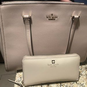 Kate spade purse and wallet